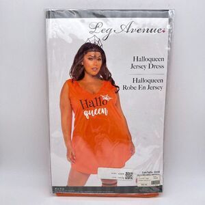 New Leg Avenue Plus Size Halloqueen Jersey Dress - Size 3X/4X